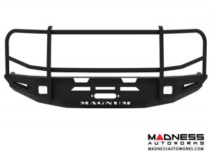 Toyota Tundra Magnum Grille Guard Series - Winch Bumper w/ Parking Sensors - Square - Front Toyota Tundra Magnum Grille Guard Series - Winch Bumper w/ Parking Sensors - Square - Front